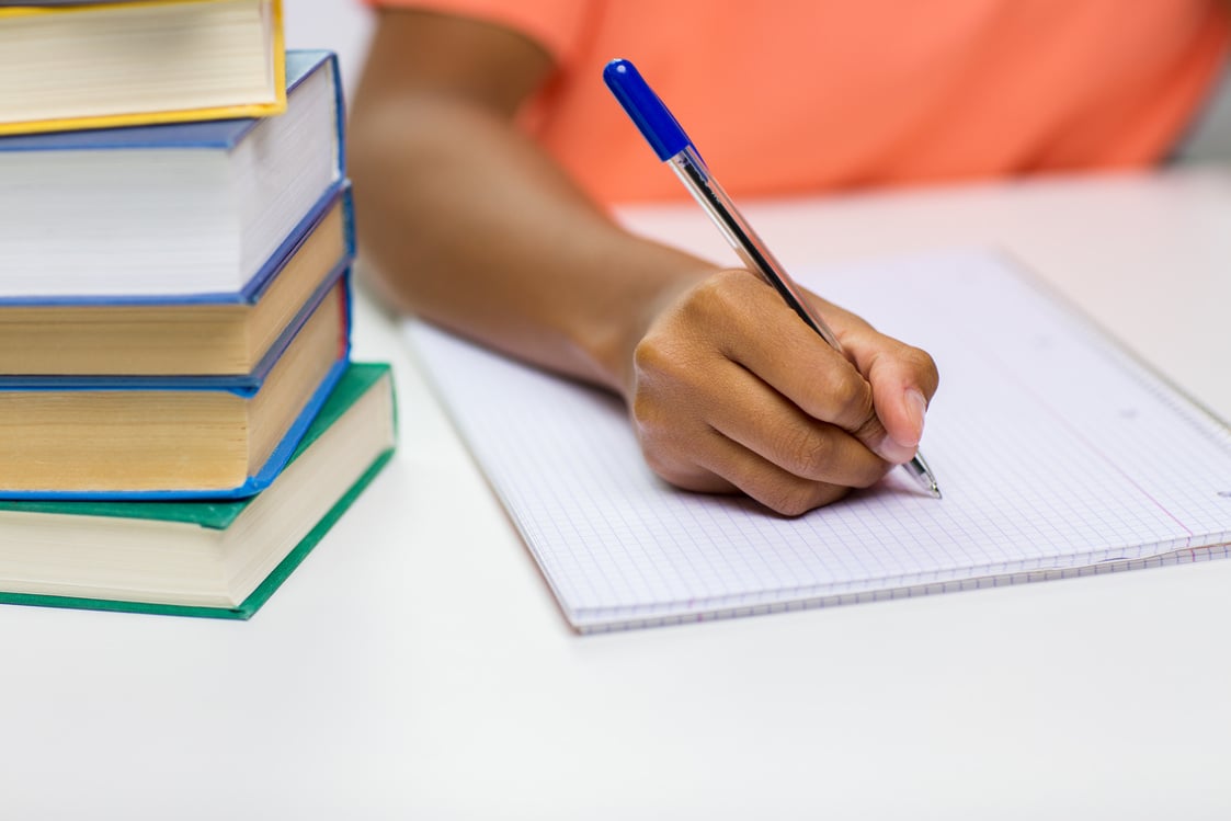 Woman Hand Writing 